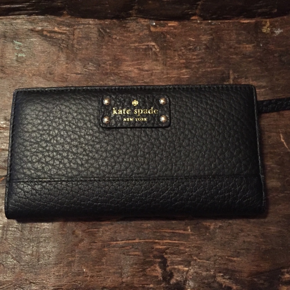 NWT Kate Spade Bay Street Stacy Leather Wallet